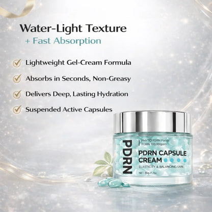 PDRN Capsule Cream 100 | Crema Hidratante Regeneradora con Péptidos