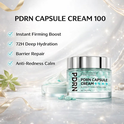 PDRN Capsule Cream 100 | Crema Hidratante Regeneradora con Péptidos